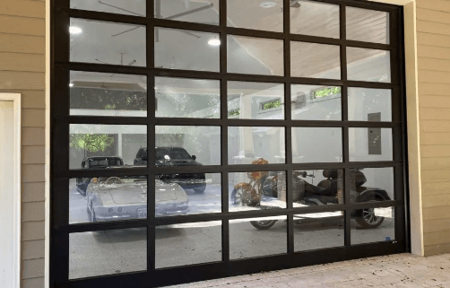Full View Glass Garage Doors
